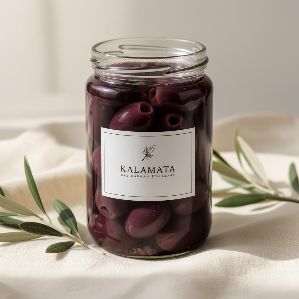 Kalamata Oliven mit Stein